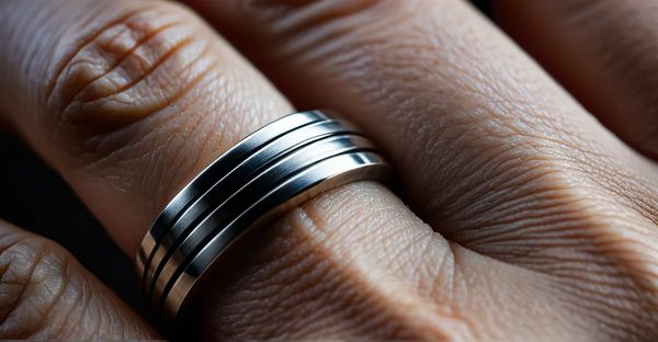 Bague en acier inoxydable : style et robustesse pour tous